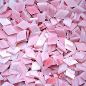 50 g/sac mozaic de sticlă, culori mixte roz, pentru bricolaj, mozaic, puzzle pentru copii, meșteșuguri, piatră transparentă