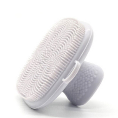 Perie de curățare a feței din silicon Scrubber pentru față Mâner anti-alunecare Curățare în profunzime pentru exfoliere ușoară Îndepărtarea punctelor negre de masaj