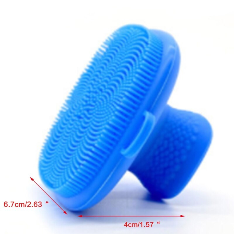 Perie de curățare a feței din silicon Scrubber pentru față Mâner anti-alunecare Curățare în profunzime pentru exfoliere ușoară Îndepărtarea punctelor negre de masaj