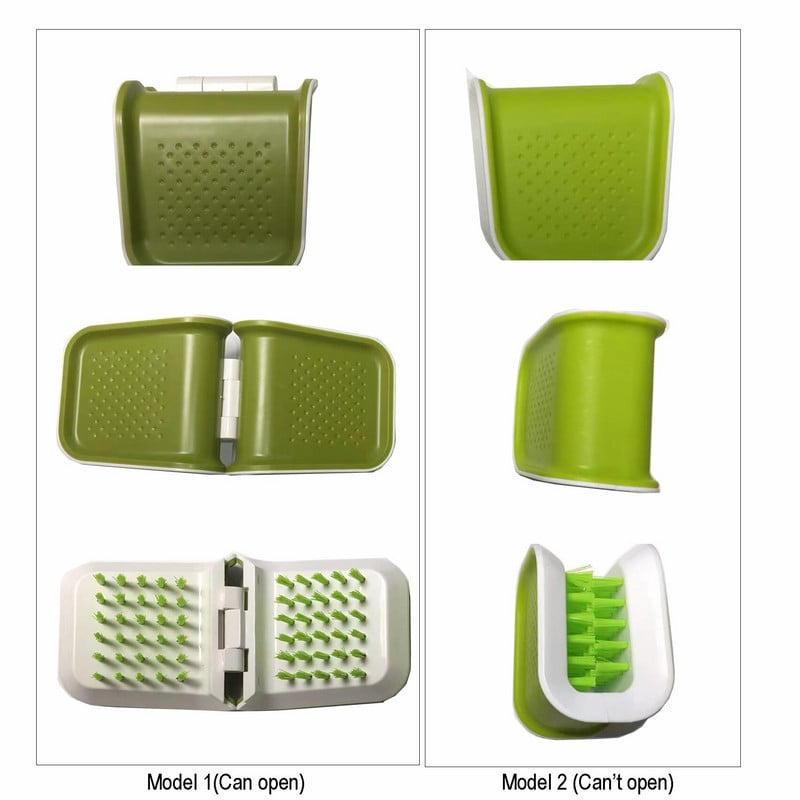 Специална четка за почистване на предпазен колан на колан Инструмент за почистване на предпазен колан Двустранна U-образна четка за почистване на интериора на автомобила