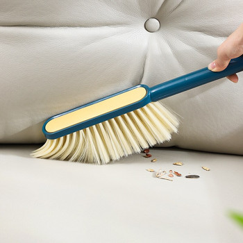 Домакински Четка за метене на легло Четка за почистване на диван Четка за почистване на килими Дълга дръжка Мека четка Почистване на прах Инструмент за почистване на спално бельо
