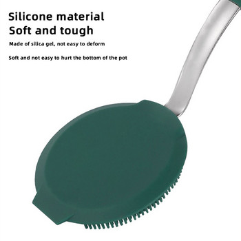 Силиконова четка за миене на съдове Лесна за почистване четка за мивка за кухненска тенджера