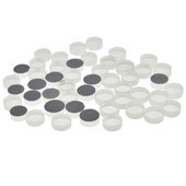 Uus 50 tk/partii ümmargune klaaspeegel mosaiikplaadid isetegemine käsitöö hobid kunstitarbed käsitsi valmistatud sisekujundus