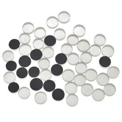 Uus 50 tk/partii ümmargune klaaspeegel mosaiikplaadid isetegemine käsitöö hobid kunstitarbed käsitsi valmistatud sisekujundus