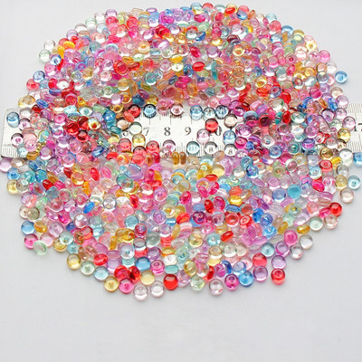 100g Mix Color Glass Ψηφιδωτό Πλακάκια Πέτρες Στρογγυλά Cabochons Χάντρες DIY Μωσαϊκό Κατασκευή για τέχνες παζλ Χειροτεχνίες διακόσμησης σπιτιού