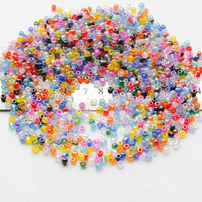 100g Mix Color Glass Ψηφιδωτό Πλακάκια Πέτρες Στρογγυλά Cabochons Χάντρες DIY Μωσαϊκό Κατασκευή για τέχνες παζλ Χειροτεχνίες διακόσμησης σπιτιού
