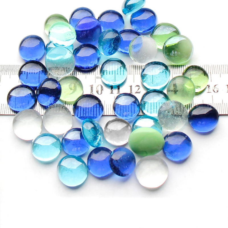100 g jauktas krāsas stikla mozaīkas flīzes akmeņi apaļi kabošoni krelles, mozaīkas veidošana, mīklu māksla, mājas dekorēšana, amatniecība