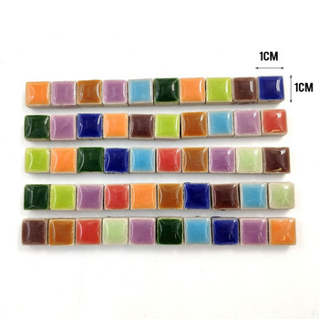 100g DIY Κεραμικά Μωσαϊκά Πλακάκια Γυάλινος Καθρέφτης Χειροποίητα Στολίδια Πλακάκια Χειροτεχνία Τοίχων Πολύχρωμο Κρύσταλλο για Διακοσμητικά Υλικά