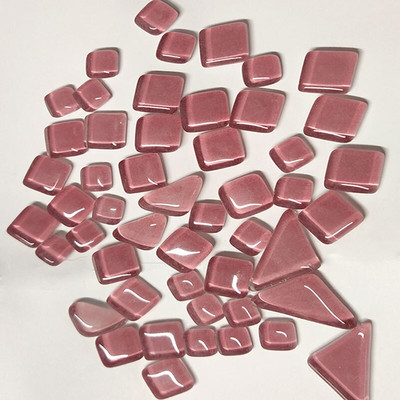 Placi de mozaic de sticlă cu sclipici de culori asortate de 100 g pentru bricolaj Artizanat, albastru, verde, bulkhobby