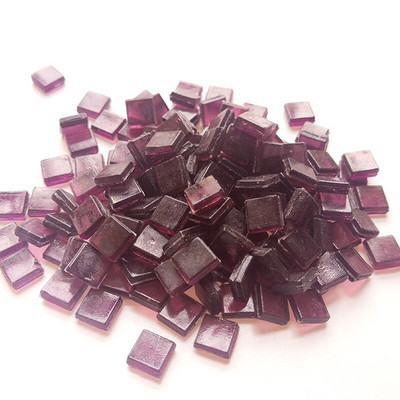 50 ΤΕΜ. Διαφανές τετράγωνο γυαλί πολύχρωμες πέτρες μωσαϊκού DIY Χειροποίητα παιδικά δημιουργικά αξεσουάρ διακόσμησης τοίχου Αυτοκόλλητα