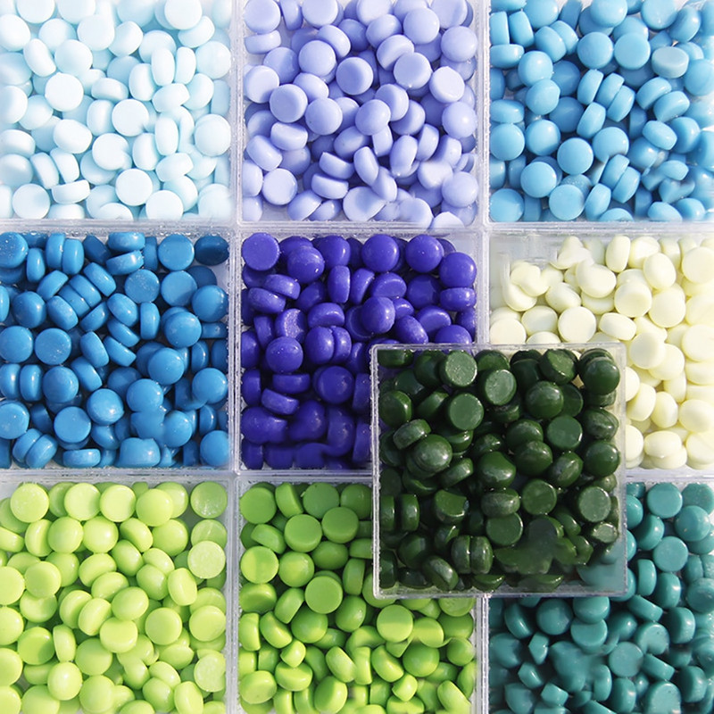 100g Στρογγυλό Γυαλί Μωσαϊκό Πλακάκια Πολύχρωμα Μωσαϊκό Πλακάκια Τεμάχια DIY Μωσαϊκό Κατασκευή Πέτρων για Χόμπι Τέχνες Χειροτεχνία τοίχου Διακόσμηση