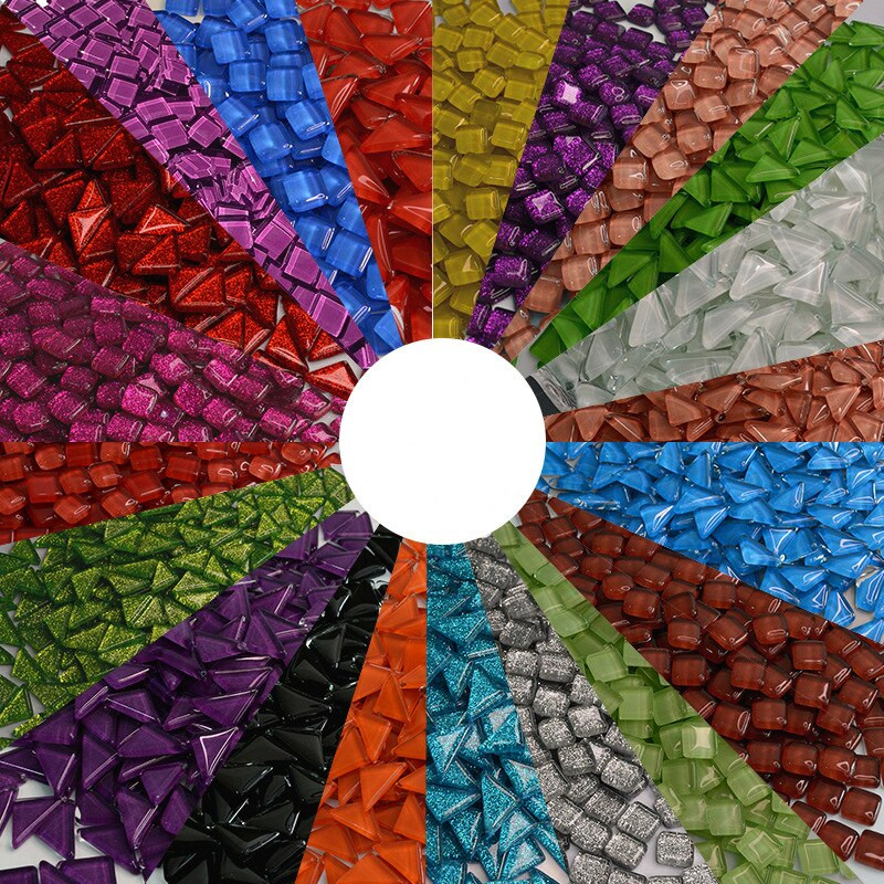 100 g nepravilnih keramičkih mozaičnih pločica Kreativni fragment mozaika DIY kamenje za izradu mozaika za zanatske hobije Umjetnost Dekoracija zidova doma
