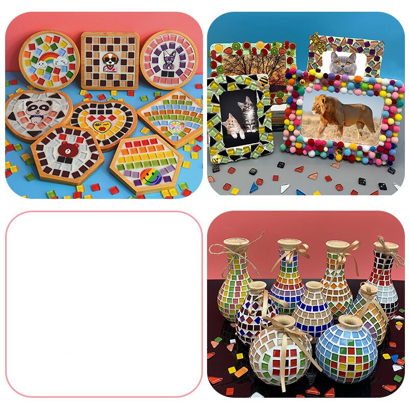 100 g nepravilnih keramičkih mozaičnih pločica Kreativni fragment mozaika DIY kamenje za izradu mozaika za zanatske hobije Umjetnost Dekoracija zidova doma