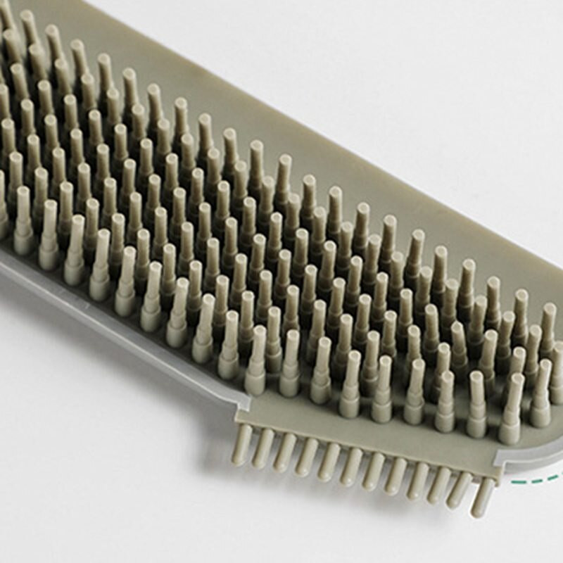 Longoflete Πολυλειτουργική βούρτσα πλακιδίων αυλάκι παραθύρου ξύσιμο σόμπας βούρτσα αυλάκωσης βούρτσα βούρτσα τάφρου Εργαλείο καθαρισμού γυαλιού κουζίνας