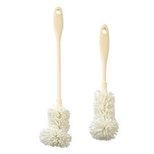 Perie de curățare pentru suzetă, 2 buc., cu cap moale, de mână, nano burete, perie pentru biberoane.