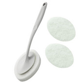 Βούρτσα καθαρισμού μπάνιου Σφουγγάρι Βούρτσα μπάνιου Βούρτσα λαβής βαθύ καθαρισμού με μαξιλαράκι καθαρισμού για τον καθαρισμό της μπανιέρας Μπάνιο ντους