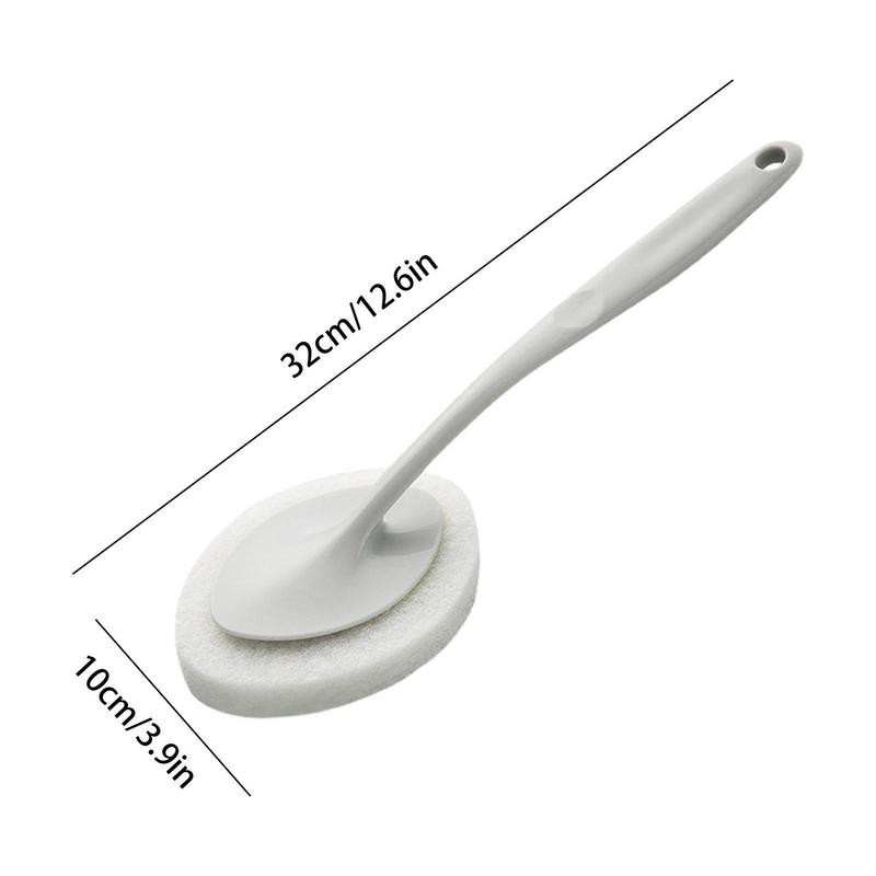 Βούρτσα καθαρισμού μπάνιου Σφουγγάρι Βούρτσα μπάνιου Βούρτσα λαβής βαθύ καθαρισμού με μαξιλαράκι καθαρισμού για τον καθαρισμό της μπανιέρας Μπάνιο ντους