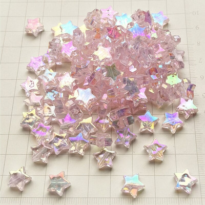 100 τεμ. Γυαλί Κρυστάλλινο Μωσαϊκό Πλακάκια Μίνι Χρώμα Star Stones DIY Μωσαϊκό Κατασκευή για Τέχνες Crafs Creative Hobby Διακόσμηση τοίχου σπιτιού