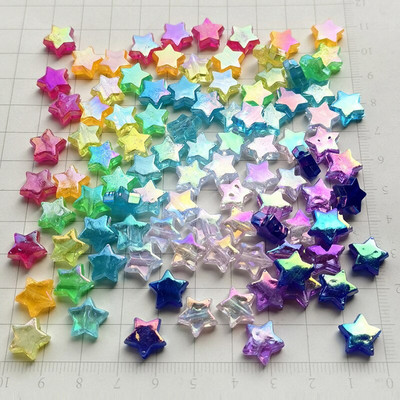 100 τεμ. Γυαλί Κρυστάλλινο Μωσαϊκό Πλακάκια Μίνι Χρώμα Star Stones DIY Μωσαϊκό Κατασκευή για Τέχνες Crafs Creative Hobby Διακόσμηση τοίχου σπιτιού