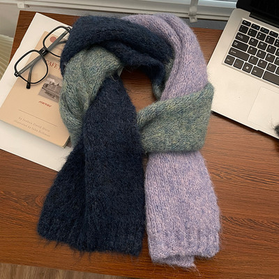 Γυναικείο χειμωνιάτικο κασκόλ - σε διάφορα χρώματα