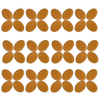 60τμχ Οβάλ κεραμικά μωσαϊκά πλακάκια Πολύχρωμα μωσαϊκό κομμάτια Μωσαϊκό DIY Κατασκευή πέτρες για Χόμπι Τέχνες Χειροτεχνία τοίχου Διακόσμηση