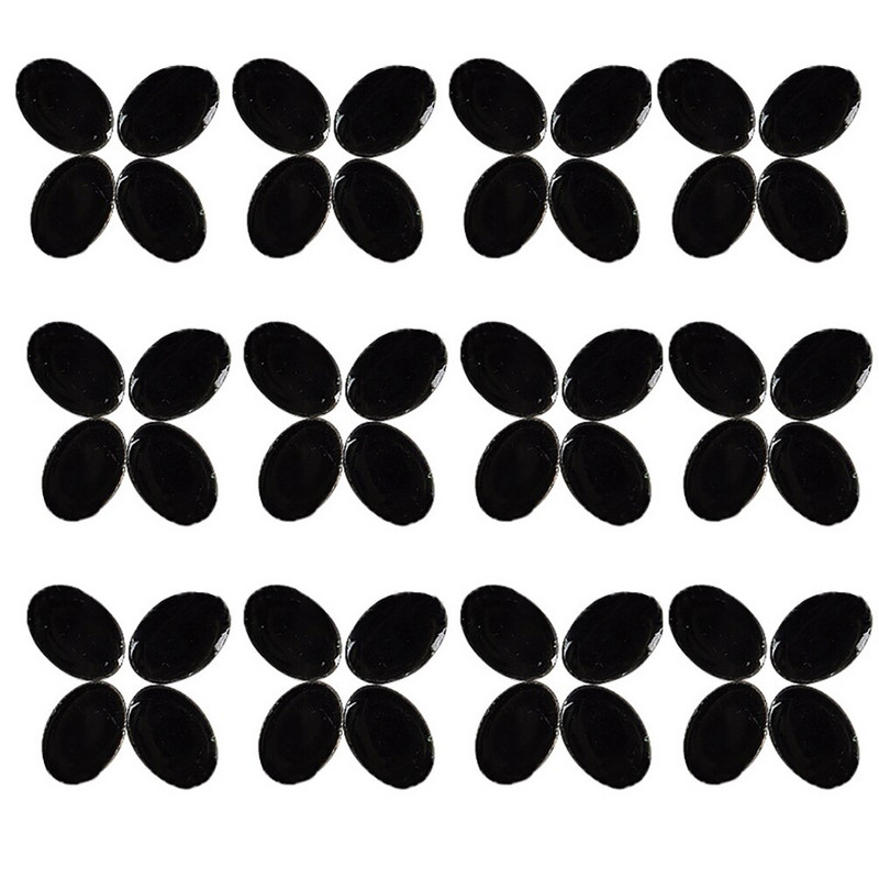 60τμχ Οβάλ κεραμικά μωσαϊκά πλακάκια Πολύχρωμα μωσαϊκό κομμάτια Μωσαϊκό DIY Κατασκευή πέτρες για Χόμπι Τέχνες Χειροτεχνία τοίχου Διακόσμηση