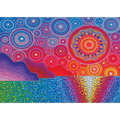 DIY 5D Mosaic Full Drill Special Shape Diamond Landscape Resin Painting Kit Rhinestone Drawing Home Art Craft Διακόσμηση υπνοδωματίου