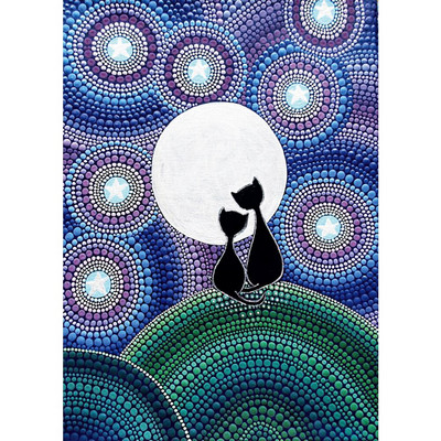 DIY 5D Mosaic Full Drill Special Shape Diamond Landscape Resin Painting Kit Rhinestone Drawing Home Art Craft Διακόσμηση υπνοδωματίου