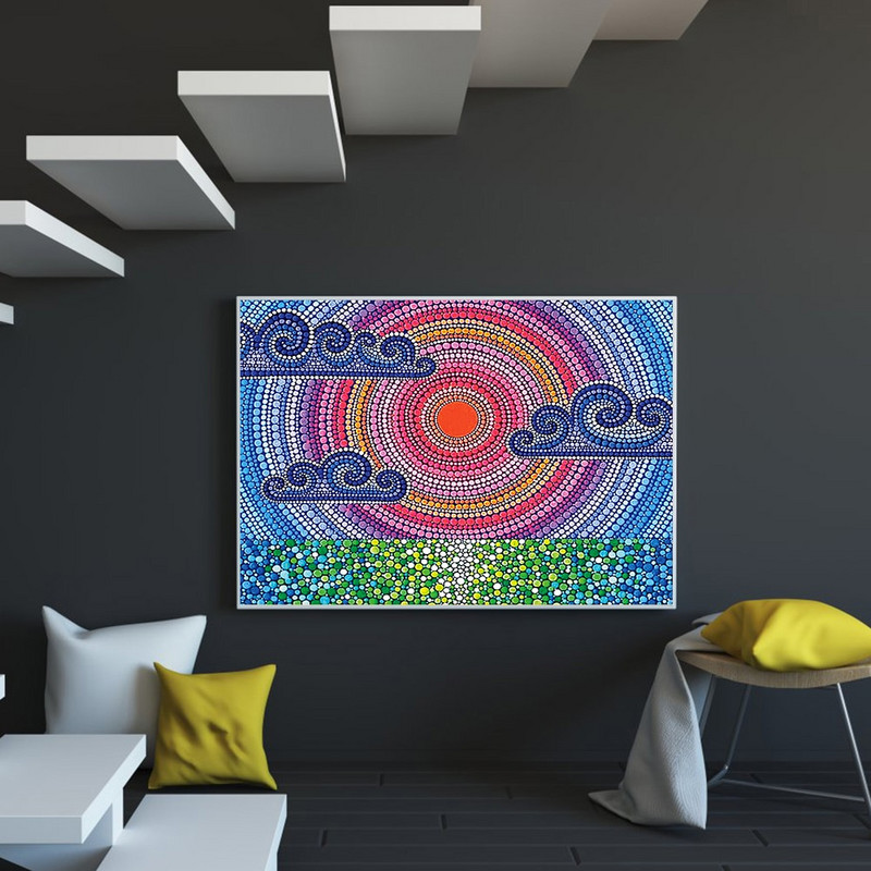 „Pasidaryk pats“ 5D mozaikos, visos formos grąžtas specialios formos deimantinis kraštovaizdžio dervos dažymo rinkinys Kalnų krištolinio piešimo namuose, amatų, miegamojo dekoras