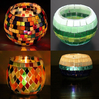 Xugar 50g Diamond Mosaic Stones Glass Mosaic Tiles For Crafts DIY Hobby Αυτοκόλλητο Διακόσμηση Μπάνιου Υλικά Κατασκευής Δώρων