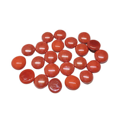 100 g plăci de mozaic din sticlă transparentă Mărgele plate rotunde pentru artizanat Pietre decorative din sticlă pentru realizarea de mozaic