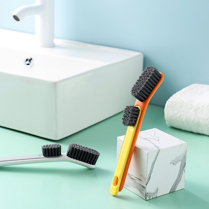 Levehető cipőkefe dupla kefefejjel Többcélú tisztítókefe Professzionális háztartási tisztítóeszközök