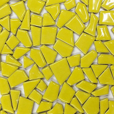 100g Μικτό Χρώμα DIY Κεραμικό Μωσαϊκό Γυάλινος Καθρέφτης Χειροποίητα Στολίδια Πλακάκια Αξεσουάρ τοίχου Κηροπήγαζα Αμπαζούρ Craft YLM8037