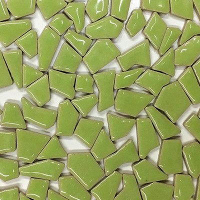 100g Μικτό Χρώμα DIY Κεραμικό Μωσαϊκό Γυάλινος Καθρέφτης Χειροποίητα Στολίδια Πλακάκια Αξεσουάρ τοίχου Κηροπήγαζα Αμπαζούρ Craft YLM8037