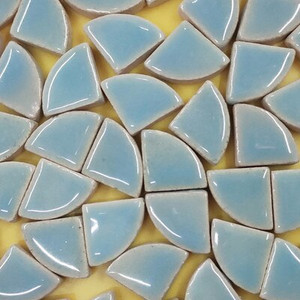 10 tk ebakorrapärased mosaiikplaadid keraamiline leht südametähe mosaiiktükid DIY loominguline käsitsi valmistatud mosaiikpusle seinakaunistuse materjal