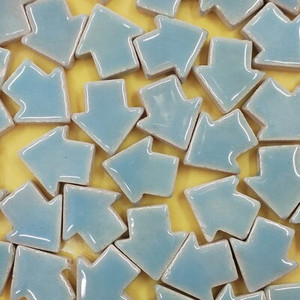 10 tk ebakorrapärased mosaiikplaadid keraamiline leht südametähe mosaiiktükid DIY loominguline käsitsi valmistatud mosaiikpusle seinakaunistuse materjal