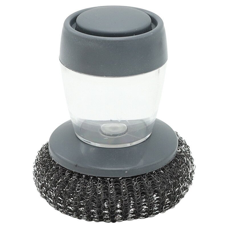 Vedel multifunktsionaalne võib nõusid pesta hari köögipuhastusvidin vedel terastraadist kuul laisk puhastushari potti magic