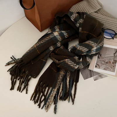 Esarfa de dama model nou cu franjuri in mai multe culori