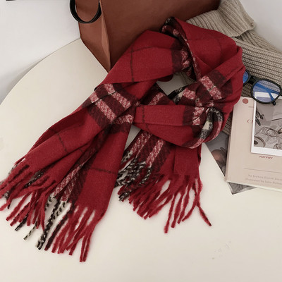 Esarfa de dama model nou cu franjuri in mai multe culori