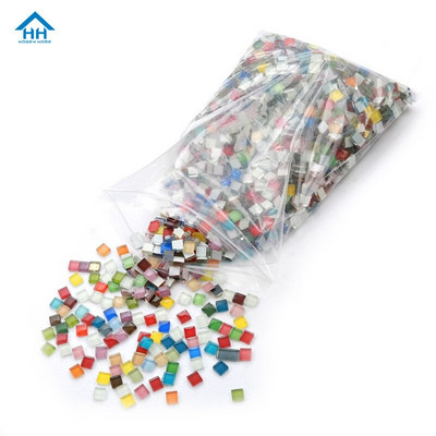 100g Ebakorrapärase isetegemise mosaiigi tegemine plaatide vikerkaarekivid kommid mosaiikplaadid kunst käsitöö läbipaistev klaas Tessera aiakaunistus