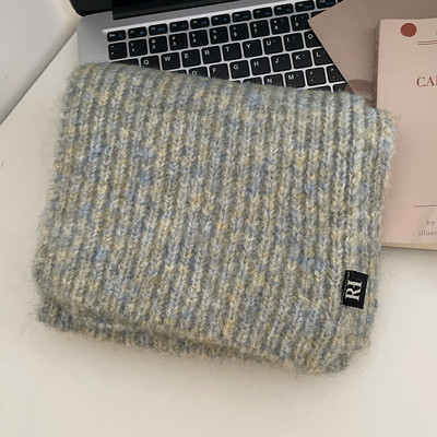 Γυναικείο πλεκτό κασκόλ σε πολλά χρώματα