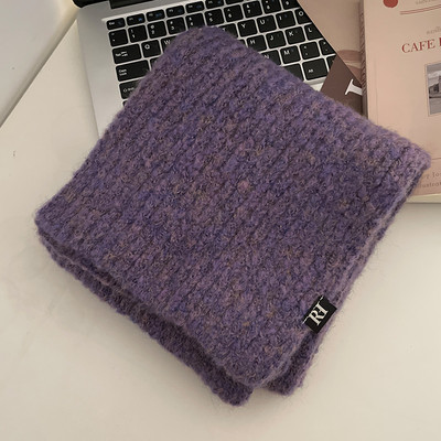 Γυναικείο πλεκτό κασκόλ σε πολλά χρώματα