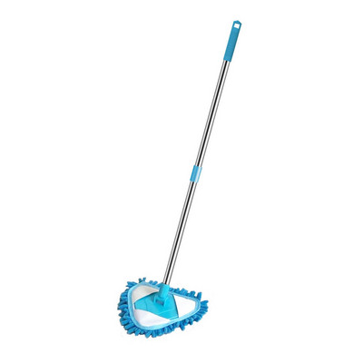 Triangle Lazy Cleaning Mop Πτυσσόμενη σφουγγαρίστρα σενίλ Σφουγγαρίστρα σκόνης καθαρισμού πλακιδίων τοίχου και οροφής Καθαρισμός οικιακής σφουγγαρίστρας τζαμιού δαπέδου