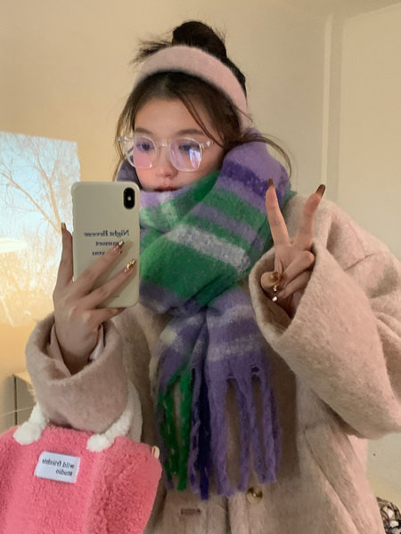 Naiste talvesall pikkusega 206 cm