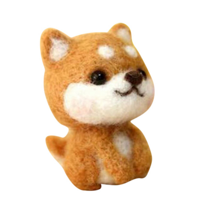 DIY villavildist nõelviltimiskomplekti tooraine täiskasvanutele mõeldud multifilmiloomadele täiskasvanute nõelviltimiskomplektile Villavilt DIY C66