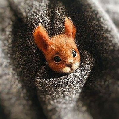 „Pasidaryk pats“ Moterys / Vyrai Kišeninis gyvūnas Naminė lėlė Žaislas Vilna adatų vėlimo rinkinys „Pasidaryk pats“ nebaigtas šuns katės lapės galvos dekoras