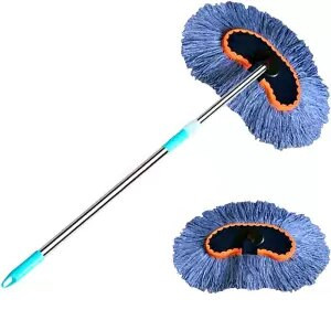 Car Wash New Arrival Πολυλειτουργικό Αυτοκίνητο Ρυθμιζόμενο Τηλεσκοπικό Σκούπισμα Soft Milk Silk Mop Cleaning Wash Wash Brush Remove Dirt Remover