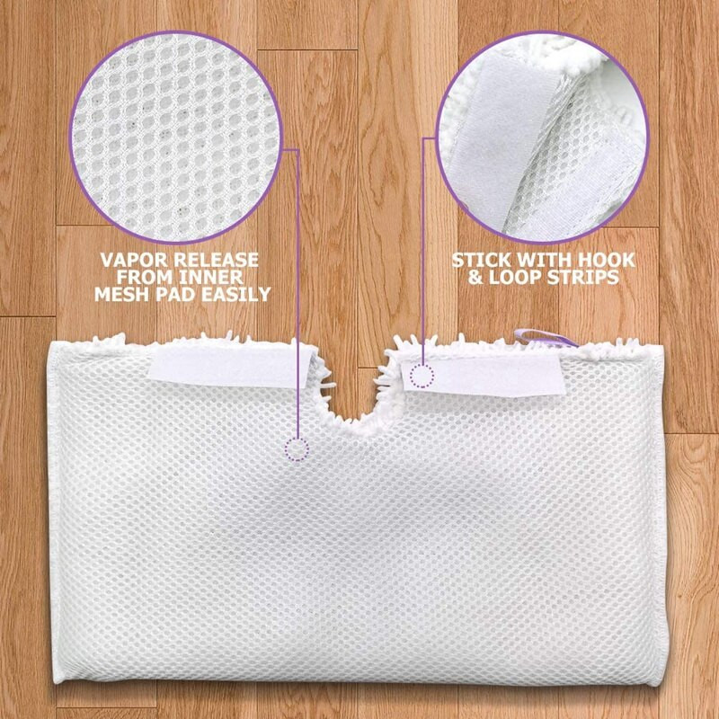 5 bucăți tampoane de schimb pentru mop cu aburi Shark compatibile cu seria S3500 S3550 S3901 S3601 S3501