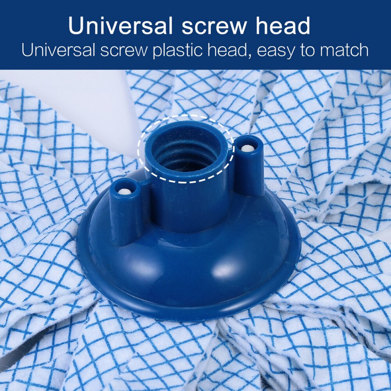 Αντικατάσταση κεφαλής σφουγγαρίστρας 2 τμχ. Αξεσουάρ κεφαλής σφουγγαρίστρας που απορροφά νερό Καθαρισμός κεφαλής σφουγγαρίστρας