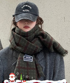 Uue mudeli logoga naiste ruuduline sall